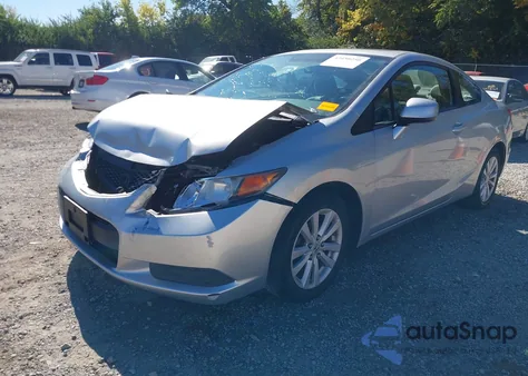 2012 Honda Civic Ex z USA, uszkodzony, nr VIN 2HGFG3B8XCH540323